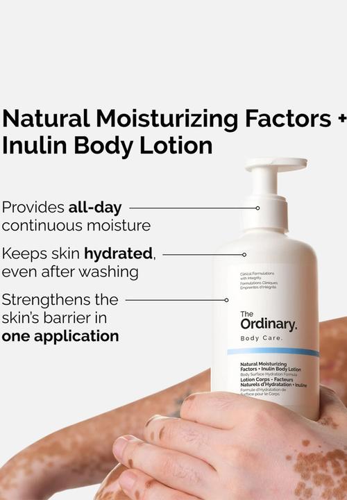 The Ordinary. - Natural Moisturizer Factors + Inulin Body Lotion 240ml
