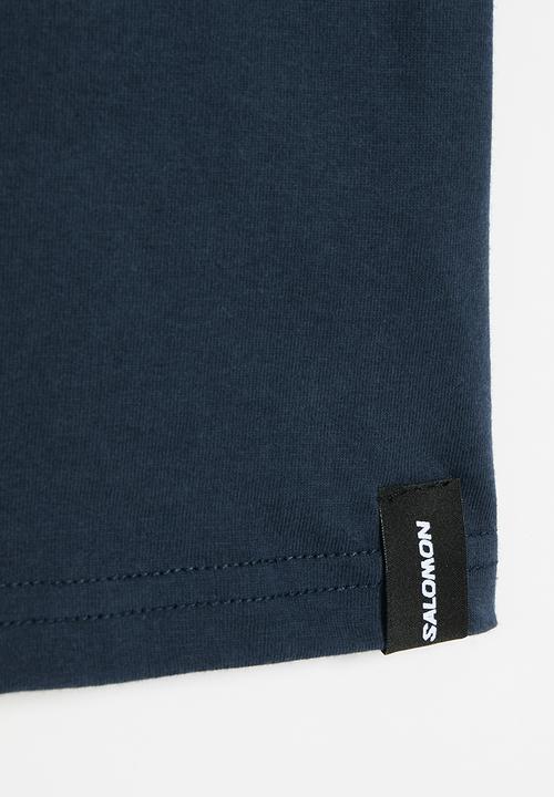 Salomon - Fress short sleeve tee b - navy blazer