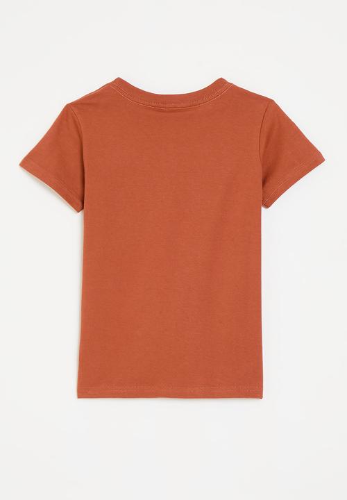 Salomon - Fress short sleeve tee b - baked clay