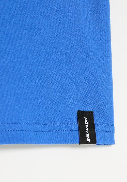 Salomon - Baltoro short sleeve tee b - glowing blue