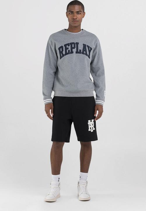 Replay - Pantaloncino Regular - Black