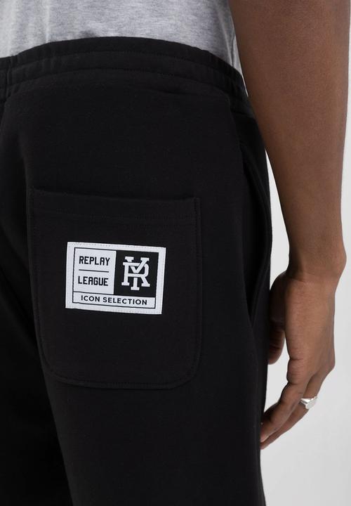 Replay - Pantaloncino Regular - Black