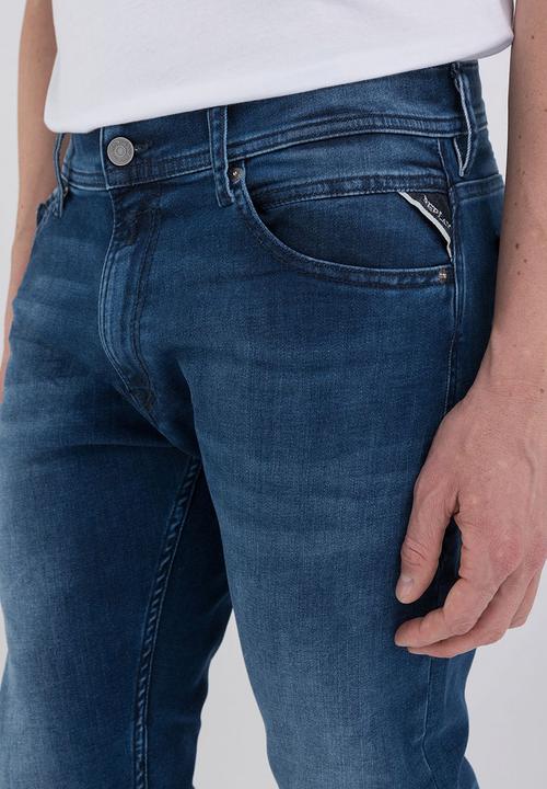 Replay - Jondrill Pantalone Skinny - Medium Blue