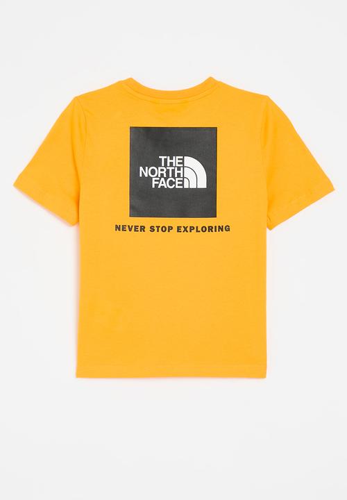 The North Face - B Redbox short sleeve tee - summit gold