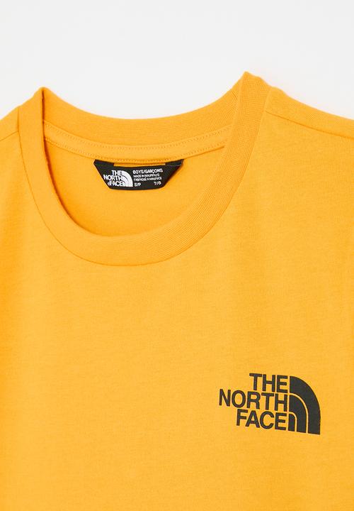 The North Face - B Redbox short sleeve tee - summit gold