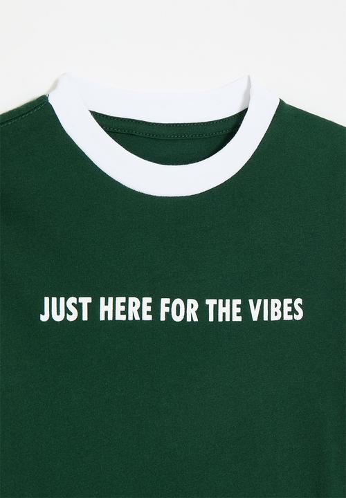 Pop Candy - T-shirt dress - green