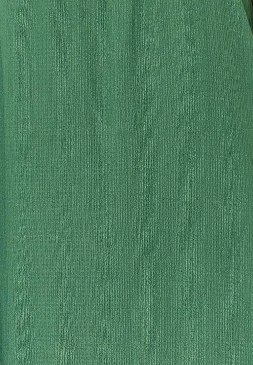Trendyol - Straight Back Detailed Strappy Wrapped Textured Maxi Knitted Dress - Green