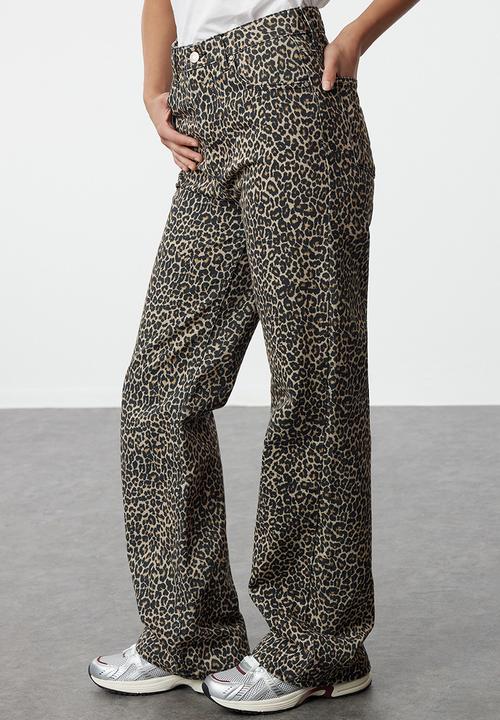 Noir Leopard Pants – Maude West Company