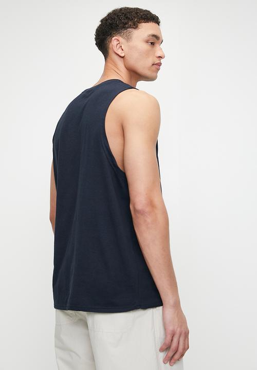 Starter - Starter 1971 Tank Top - Navy/Mustard