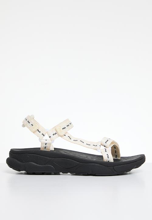 FILA - Twig sandal - gardenia/black/white