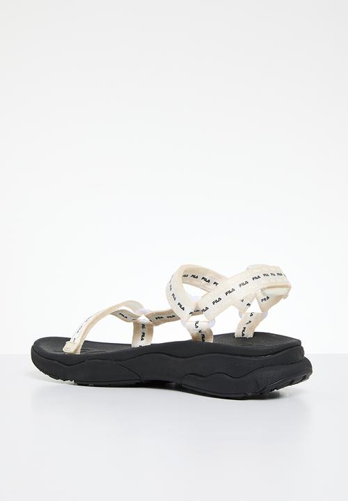 FILA - Twig sandal - gardenia/black/white