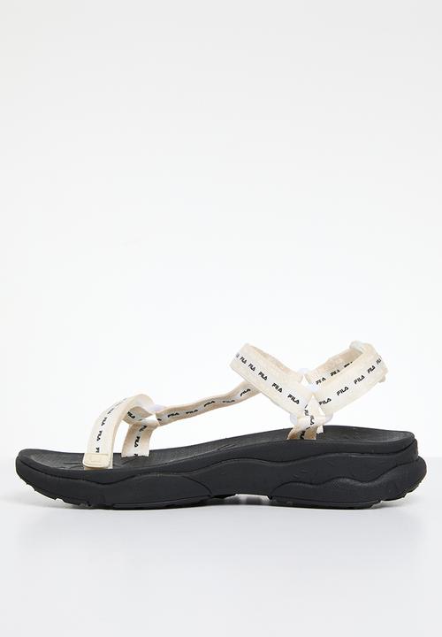 FILA - Twig sandal - gardenia/black/white