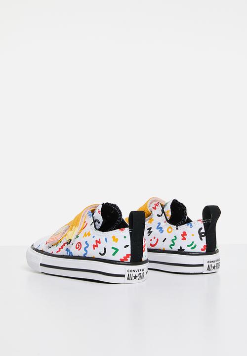Converse - Chuck taylor all star easy on doodles - white/yellow/black