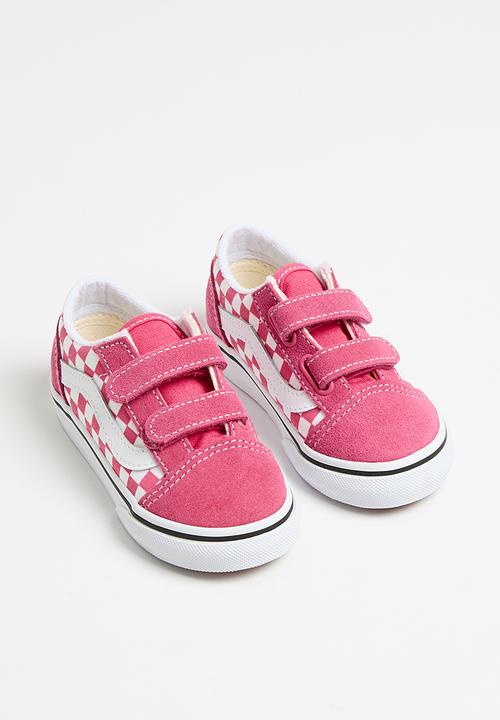 Vans - Old Skool V-Color Theory Checkerboard Honeysuckle