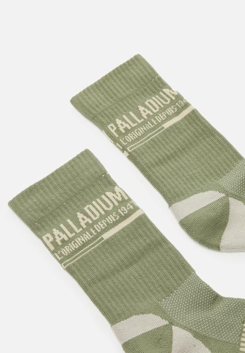 Palladium - Palladium Ctn Shaft Sock  - Lt Olive