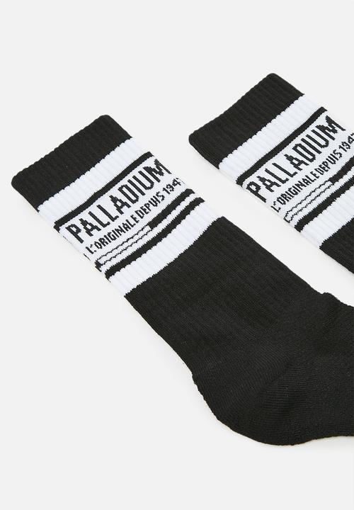 Palladium - Palladium Stripe Ctn Shaft Sock - Black