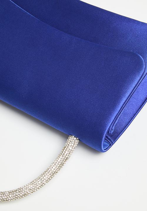 MILLA - Velvet Blue Bliss clutch bag - blue