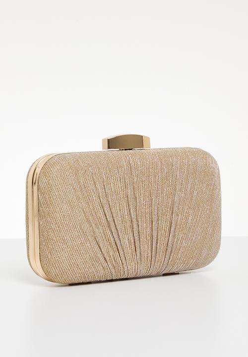 MILLA - Monte clutch bag - gold