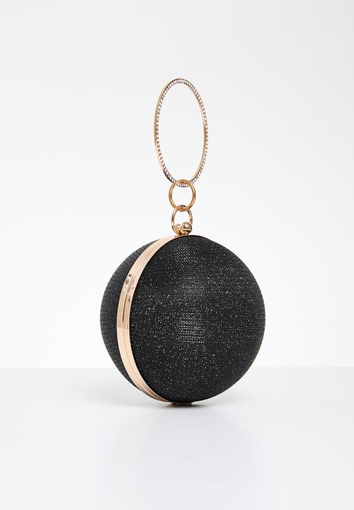 MILLA - Disco Ball top handle bag - black