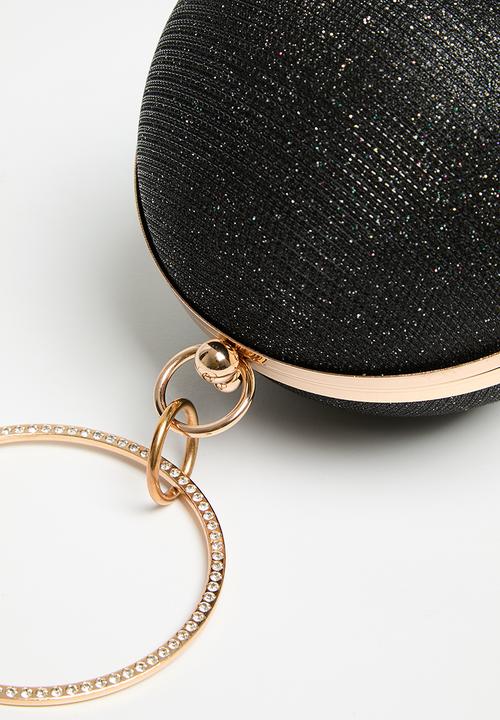 MILLA - Disco Ball top handle bag - black