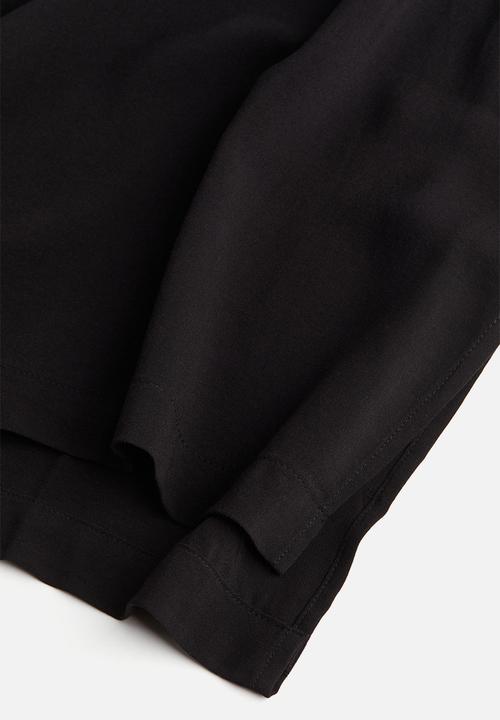 H&M - Viscose tunic dress - black