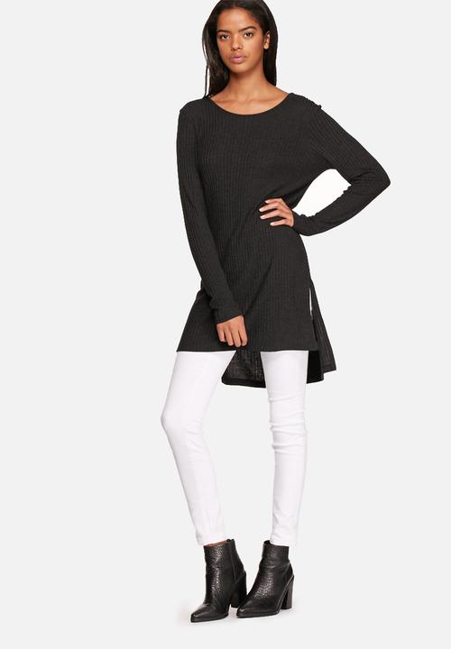 ONLY - Scena long slit top