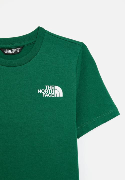 The North Face - Teen short sleeve simple dome tee - evergreen