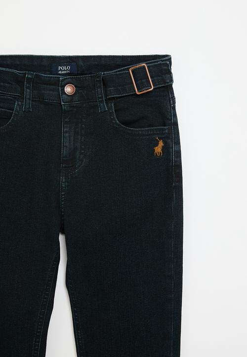 POLO - Boys marvin crested slim fit jean - dark wash