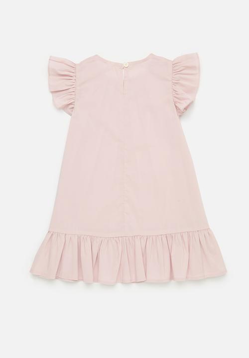 Pop Candy - Frilled sleeve dress - pink