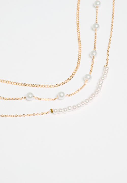 Superbalist - Palmer anklet pack - gold