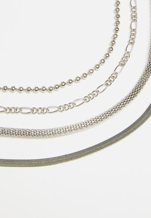 Superbalist - Evie anklet pack - silver