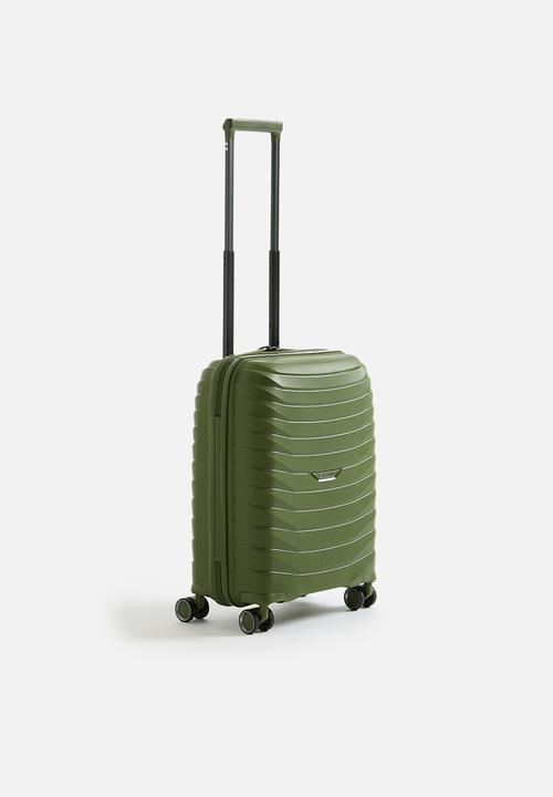 Cellini - Grande 4 Wheel Trolley - Army Green