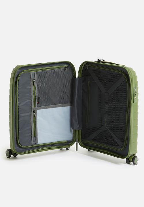 Cellini - Grande 4 Wheel Trolley - Army Green