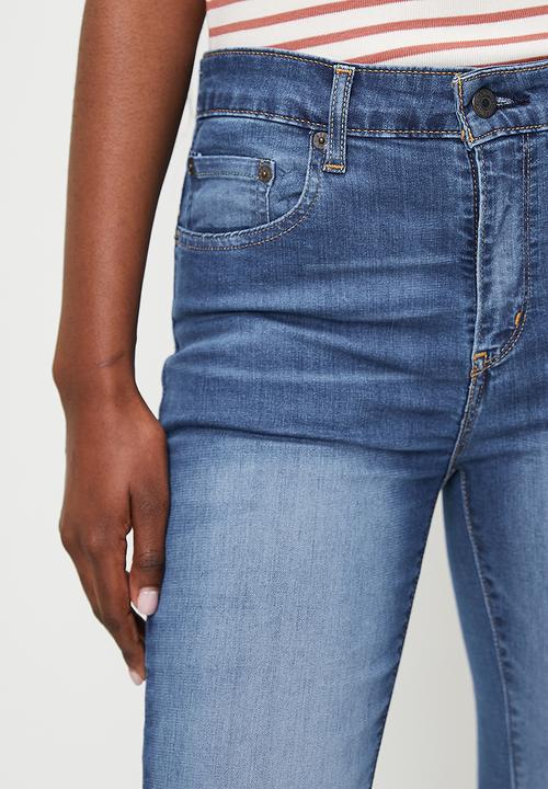 Levi’s® - 721 high rise skinny za tore it up no dx - blue 