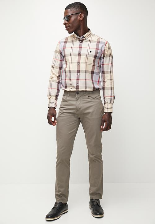 Pierre Cardin - PC Marina Smart Pants - Pewter