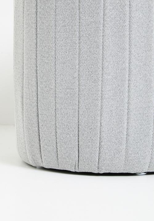 Sixth Floor - Polly storage ottoman - Grey