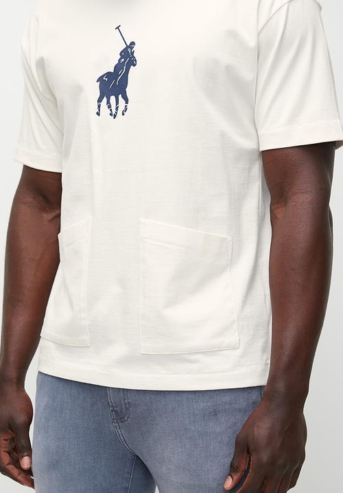 POLO - Kananelo Sport Double Pocket Short Slevee Tee - Off White