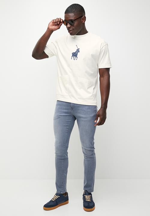 POLO - Kananelo Sport Double Pocket Short Slevee Tee - Off White