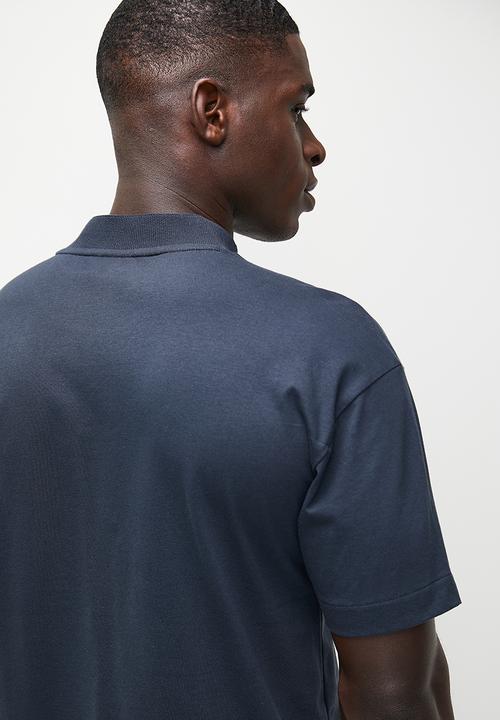 POLO - Jack Sport High Collar Short Sleeve Tee - Navy