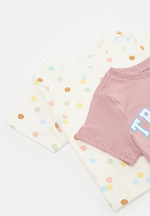 Pop Candy - 2 Pack pj set -  pink