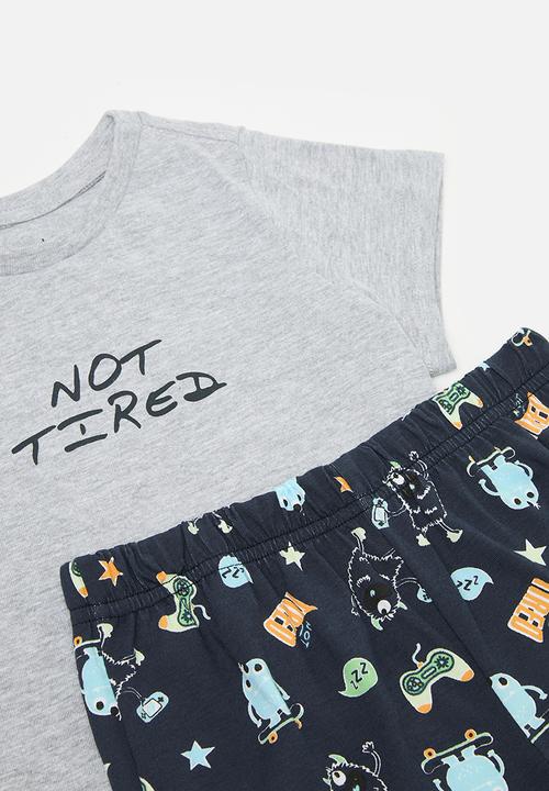 Pop Candy - Pj set - grey