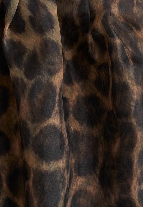 H&M - H&M Studio: Pleat-detail organza blouse  - multi