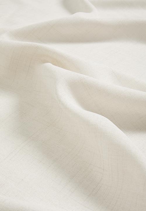 Sixth Floor - Capri Texture Taped Curtain - Natural