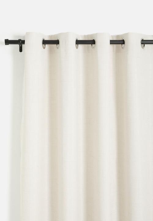 Sixth Floor - Capri Texture Eyelet Curtain - Natural