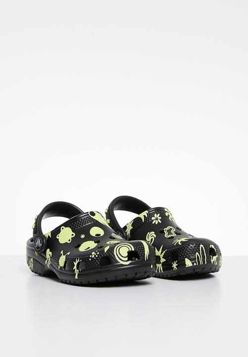 Crocs - Classic Glow Space Clog T - Black