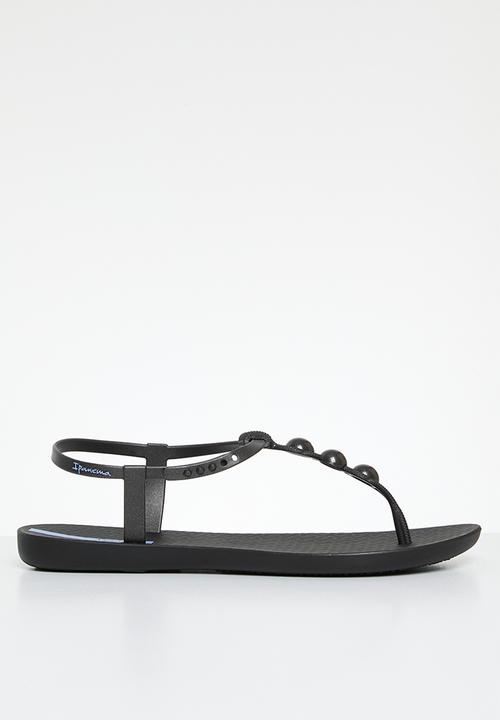 Ipanema - Class conecta hooped beads thong - black