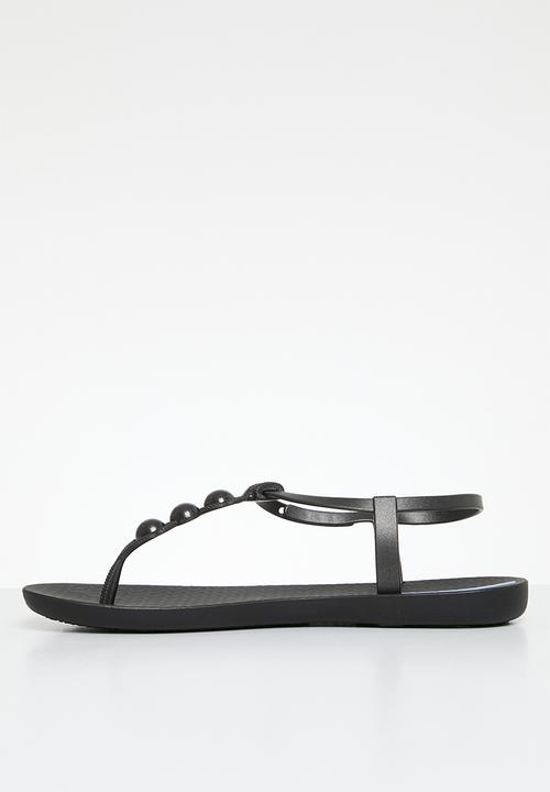 Ipanema - Class conecta hooped beads thong - black