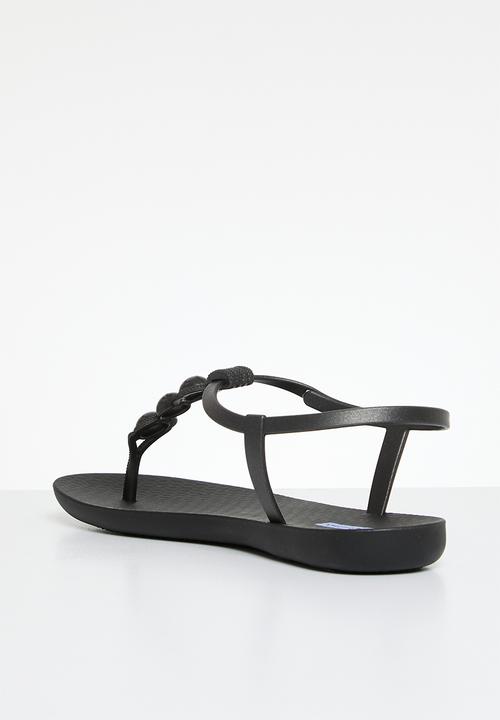 Ipanema - Class conecta hooped beads thong - black