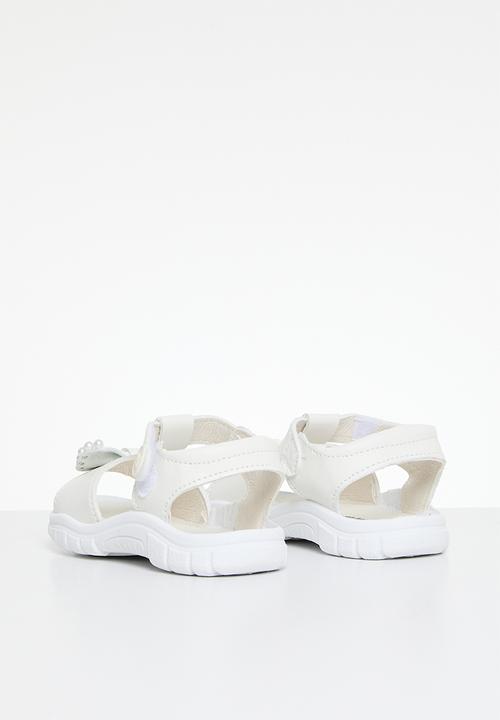 Pierre Cardin - Ella Infants Girls Open Sandal - White