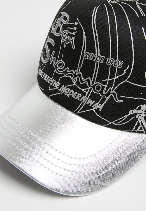 Ben Sherman - Ben sherman foil trucker - black/grey